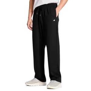 Boldfit Men Track Pants for Man, Breathable Sports Trousers with Drawstring Waist, Moisture-Wicking, Comfortable Gym Lower with Pockets for Running, Workout & Casual Wear