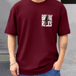 AUSK Baggy Hip-Hop T-Shirt for Men - Graphic Printed T Shirts || Oversized Men Tshirt || T-Shirts